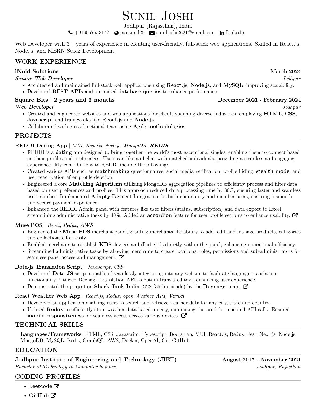 resume image